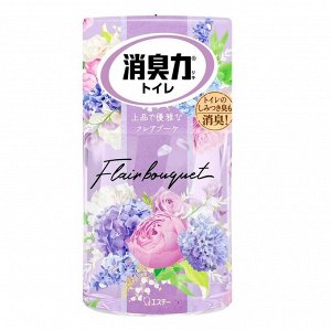 Жидкий освежитель воздуха для туалета "SHOSHU RIKI" «Изящный букет» (свежий цветочно-фруктовый аромат) 400 мл / 18