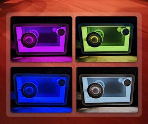 Беспроводная колонка - ночник Transparent Bluetooth Speaker DK-M8