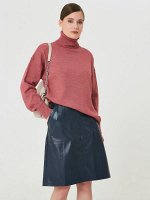 Юбка из экокожи, Юбка 210504-4632