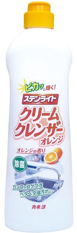 Kaneyo Soap Stenlite Cream Cleanser - жидкое очищающее средство-крем для кухни и ванной