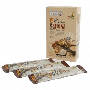 Быстрорастворимая сухая смесь для приготовления каши 15 злаков N-CHOICE Healthy yam meal with 15 grains  30 гр*1 шт.