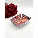 Стеклянная форма для запекания FESSLE 2.0 л, 30.3*19.5*5.9 см