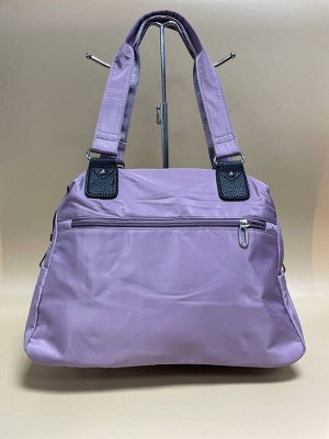 Женская сумка болоневая на плечо розовая