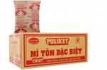 Пшеничная лапша Miliket (Миликет) со вкусом креветки, ящиk.