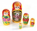 Матрешка 5 в 1 (расписная) Р45/755