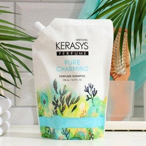 KeraSys Шампунь для волос парфюмированный Шарм (запаска) / Perfume Shampoo Pure &amp; Charming, 500 мл