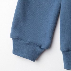 Костюм детский (свитшот, шорты) MINAKU, цвет синий, рост