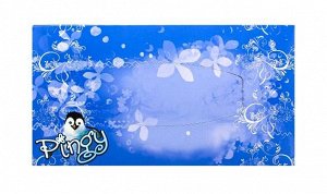 Pingy салфетки бумажные для быта 2-х слойные белый (200 шт) картонная упаковка