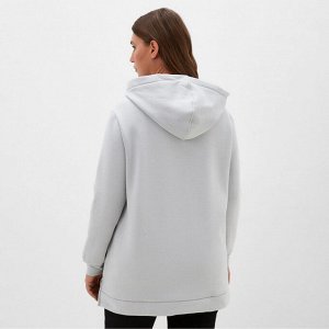 Худи женское с начёсом MIST Cozy style, серый