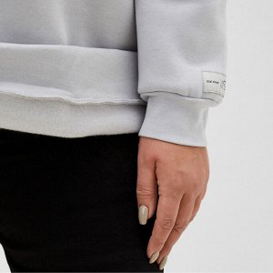 Худи женское с начёсом MIST Cozy style, серый