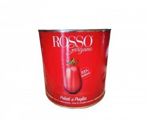 Томаты целые очищенные в собственном соку Pelati Rosso Италия