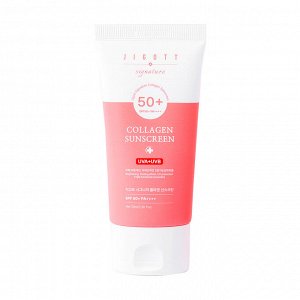 Jigott Солнцезащитный крем с коллагеном SPF 50+ PA+++ Signature Collagen Sunscreen