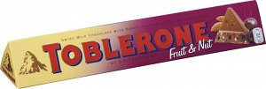 Шоколад Молочный Toblerone Fruit & Nut 100гр