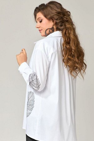 Костюм Костюм FITA 1305 белый+черный 
Состав: Рубашка: Хлопок-95%; Эластан-5%; Топ: Вискоза-30%; ПЭ-70%; Брюки: Вискоза-30%; ПЭ-70%;
Сезон: Весна
Рост: 170

"Комплект женский ""Радаси"" тройка. Блуза