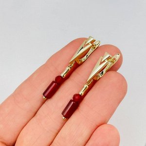 Серьги из Сердолика