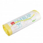 Пакеты для мусора Grifon Bio Overlap с завязками 35 л 15 шт