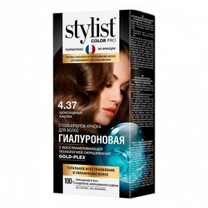 Крем-краска для волос Stylist Color Pro стойкая без аммиака тон 4.37 Шоколадный каштан 115 мл