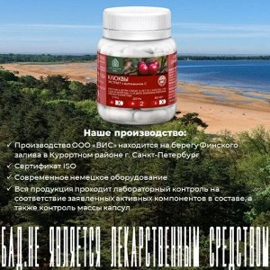 Клюквы экстракт с витамином С капс. 0.4г №30 (БАД) ООО ВИС