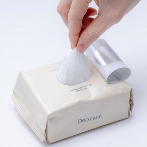 Deo Carat Deodorant Body Sheet - освежающие дезодорирующие салфетки для тела