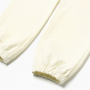 Костюм женский (толстовка, брюки) MIST, молочный