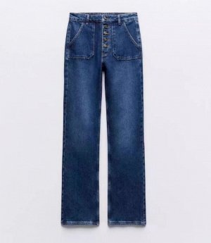 ДЖИНСЫ Z1975 BOOTCUT С ВЫСОКОЙ ПОСАДКОЙ арт. 06164076407 6164076 ,синий