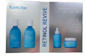 FarmStay RETINOL REVIVE SKIN CARE 4 SET Набор косметический с ретинолом