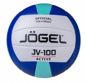 Jogel Мяч волейбольный JV-100 blue/mint