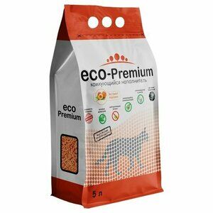 Наполнитель ECO-Premium Персик 5л комкующийся