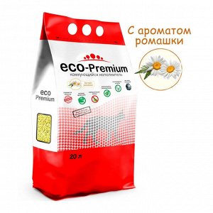 Наполнитель ECO-Premium Ромашка 20л комкующийся