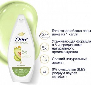 Dove Гель для душа Питание Авокадо Дав 250 мл