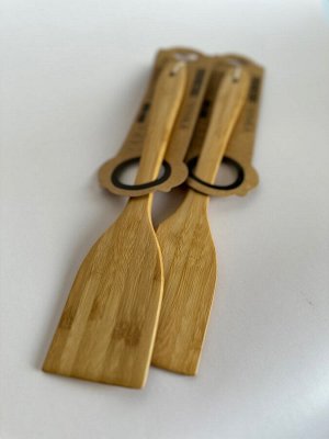 Китайский производитель Лопатка кулинарная бамбуковая 31*6 см