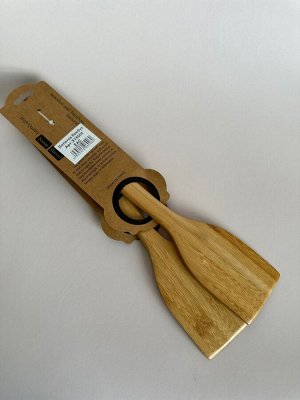 Китайский производитель Лопатка кулинарная бамбуковая 31*6 см
