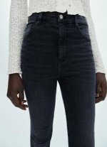 ДЖИНСЫ TRF SKINNY SCULPT С ВЫСОКОЙ ПОСАДКОЙ арт.3643050 800 ,темно-серый