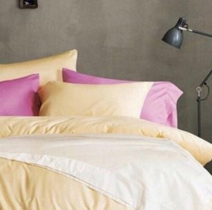 Комплект постельного белья из мако-сатина, размер евро-макси