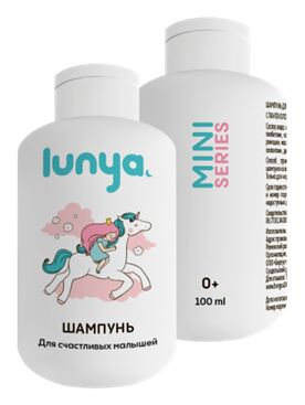 Шампунь "ЛУНЯ" для счастливых малышей, 100 мл.