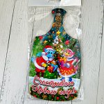 Доска разделочная сувенирная &quot;Символ года.С Новым годом! На счастье!&quot;, 20х11 см