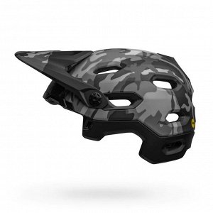Велосипедный шлем BELL SUPER DH MIPS. Камуфляж (L (59-63 см))