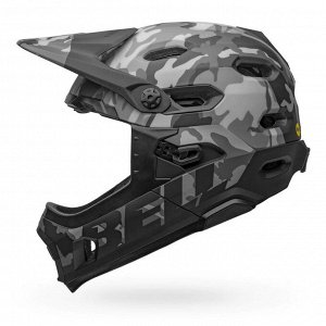 Велосипедный шлем BELL SUPER DH MIPS. Камуфляж (L (59-63 см))
