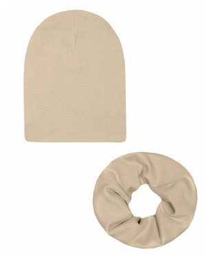 Комплект шапка+шарф мятный