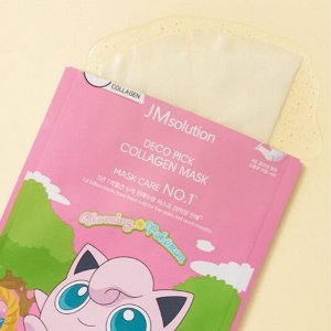 JMsolution Deco Pick Collagen Mask Укрепляющая тканевая маска с коллагеном