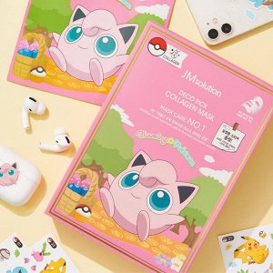 JMsolution Deco Pick Collagen Mask Укрепляющая тканевая маска с коллагеном 30мл