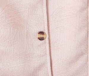 Модный жаккардовый костюм жилет на пуговицах и прямые брюки, телесно-розовый