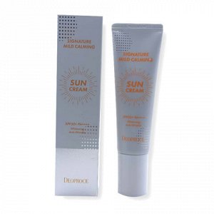 Успокаивающий солнцезащитный крем Signature Mild Calming Sun Cream Spf50+ Pa++++