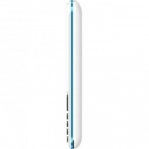 Сотовый телефон BQ M-2820 Step XL+ 2,8", 32Мб, microSD, 2 sim, бело-синий