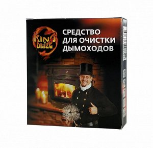 King of Blaze Очиститель дымоходов, печей, котлов и каминов 100 гр