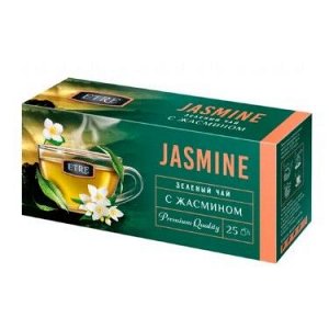 «ETRE», чай Jasmine зеленый с жасмином, 25 пакетиков, 50 г