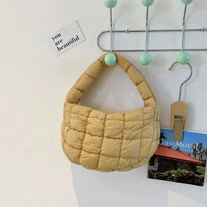 Сумка женская, мини, стеганая, нейлон
