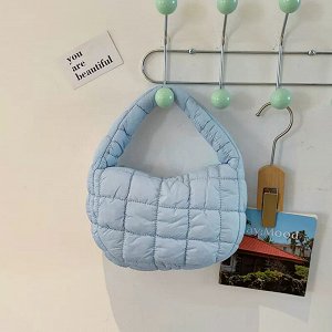 Сумка женская, мини, стеганая, нейлон