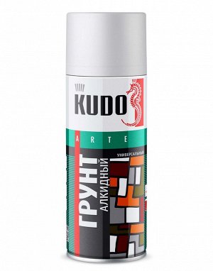 Грунт алкидный KUDO универсальный Белый, 520 мл