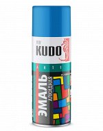 Эмаль универсальная KUDO «3P» TECHNOLOGY Голубая RAL 5012, 520 мл